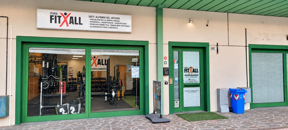 Esterno della sede di Carpi, Studio FIT for ALL in Via Lago di Carezza 24